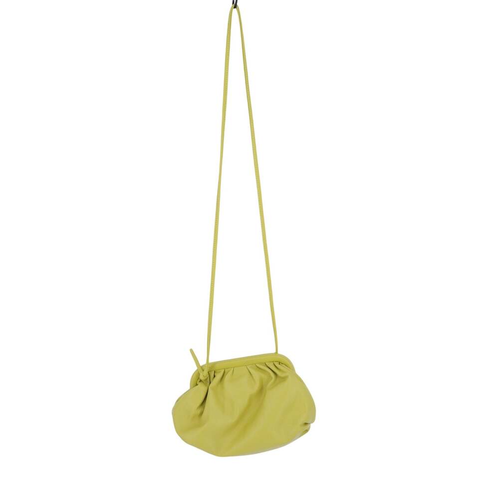 STEVE MADDEN Faux Leather Crossbody Chartreuse Clutch Bag